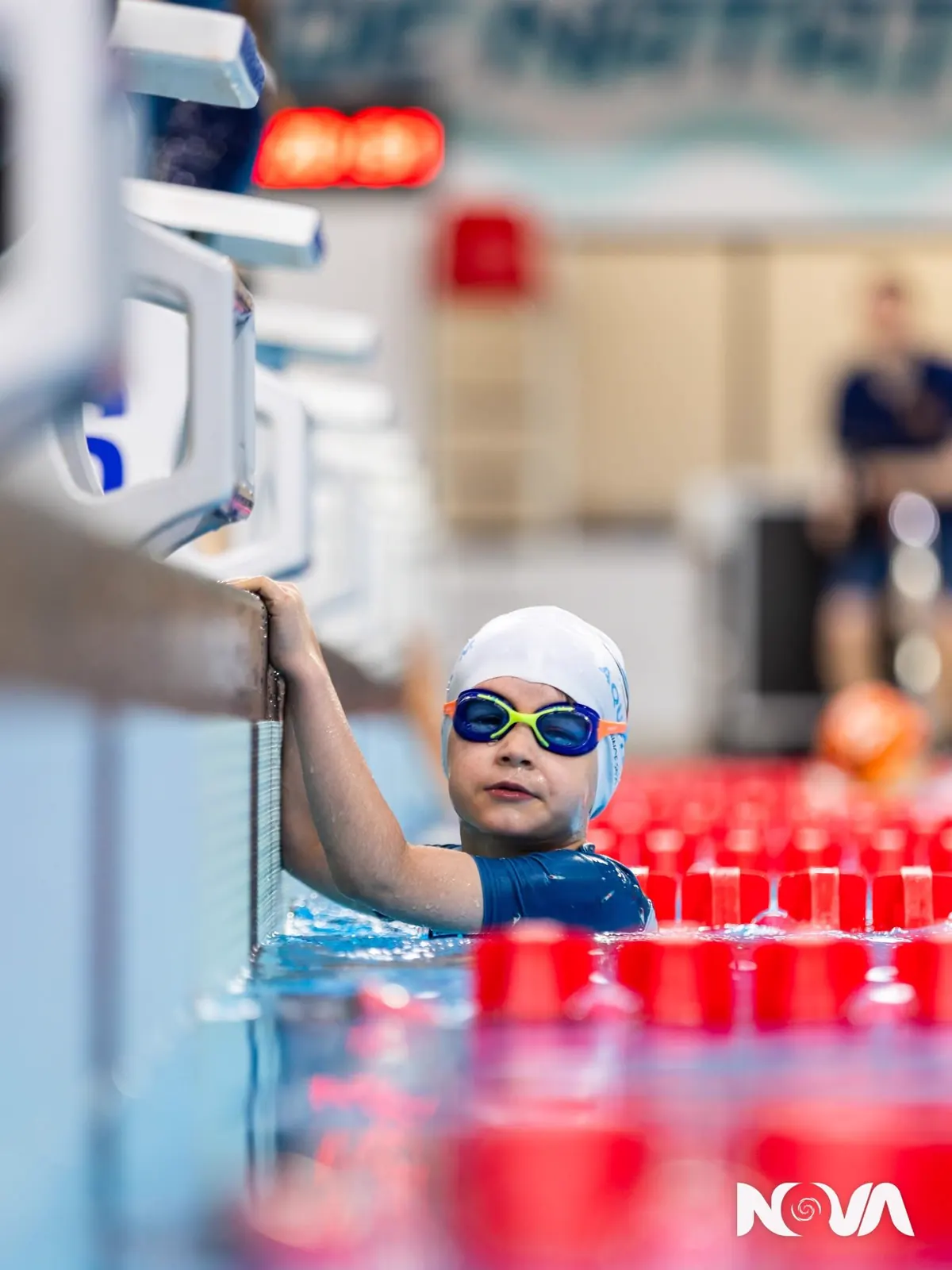 Înotător Aqua Swim în timpul unei probe la NOVA Summer Challenge 2026